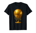 Dripping Gold Drip Baseball Game Day T-Shirt - Custom Art Print Unisex - T-Shirt, Sweatshirt, Hoodie