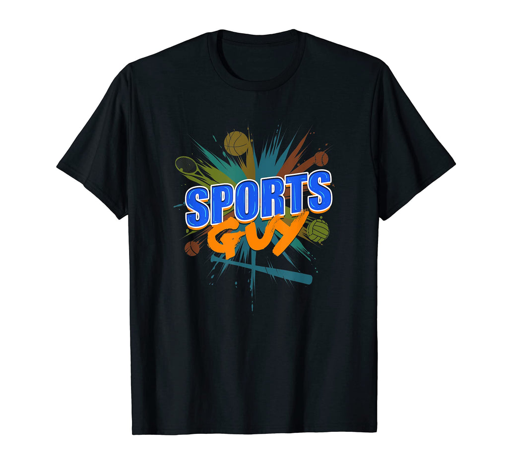 Sports Guy Love All Sports Soccer T-Shirt - Casual Everyday Wear Unisex - T-Shirt, Sweatshirt, Hoodie