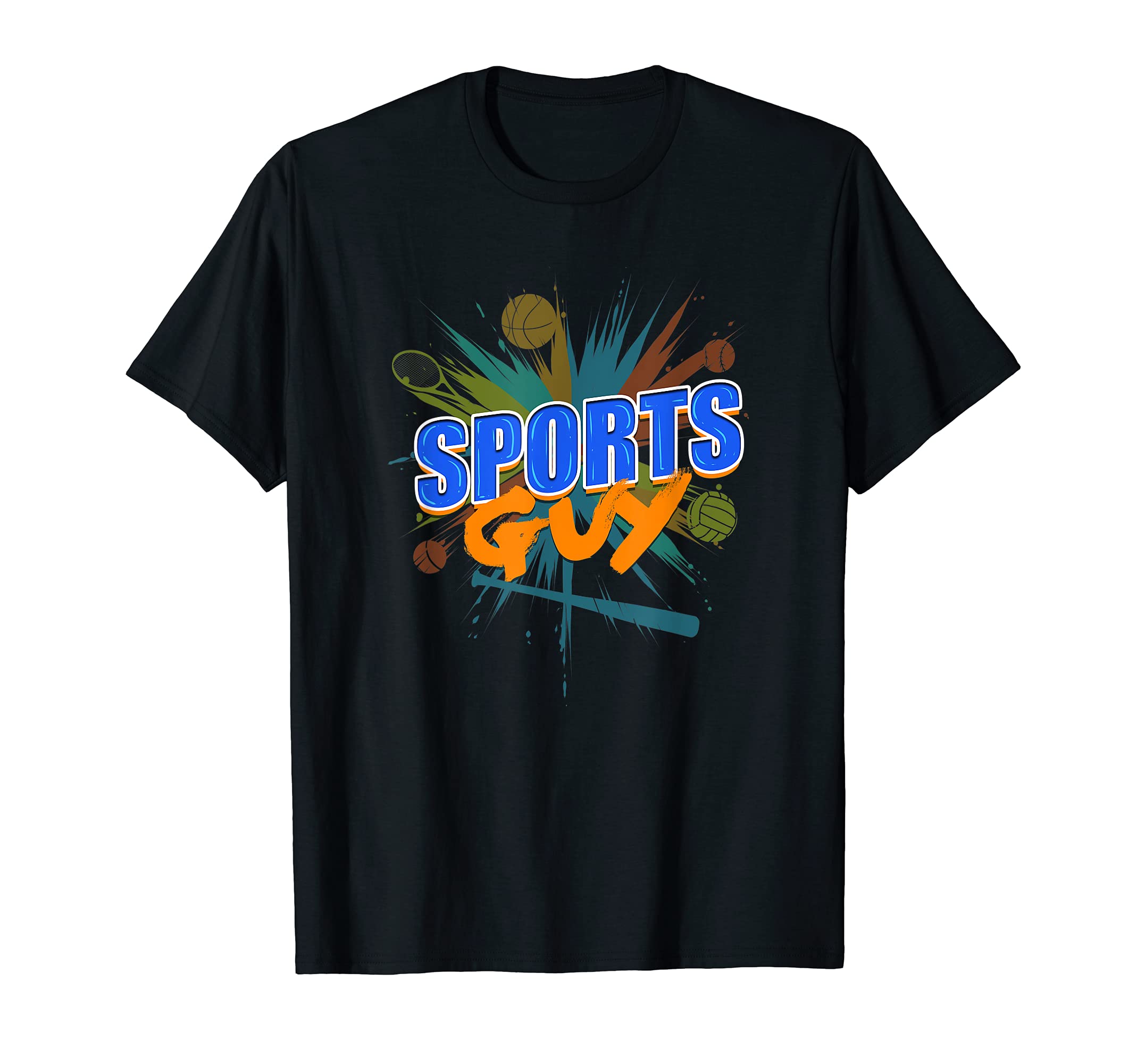 Sports Guy Love All Sports Soccer T-Shirt - Casual Everyday Wear Unisex - T-Shirt, Sweatshirt, Hoodie