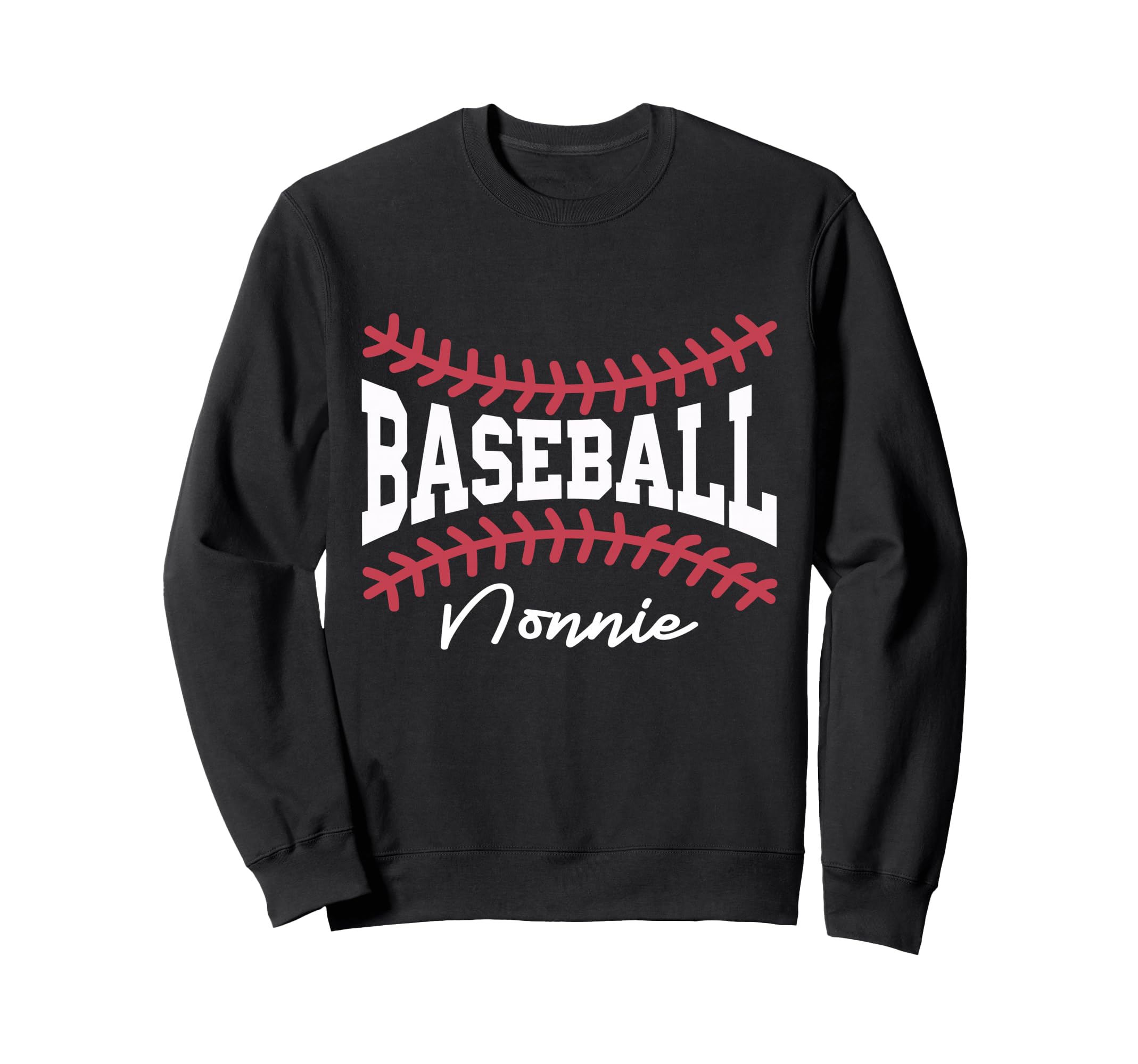 Baseball Nonnie Funny Love Baseball Sweatshirt - Minimalist Print Unisex - T-Shirt, Sweatshirt, Hoodie