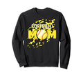 Softball Mom Leopard Game Day Vibes Sweatshirt - Trendy Graphic Men Women - T-Shirt, Sweatshirt, Hoodie