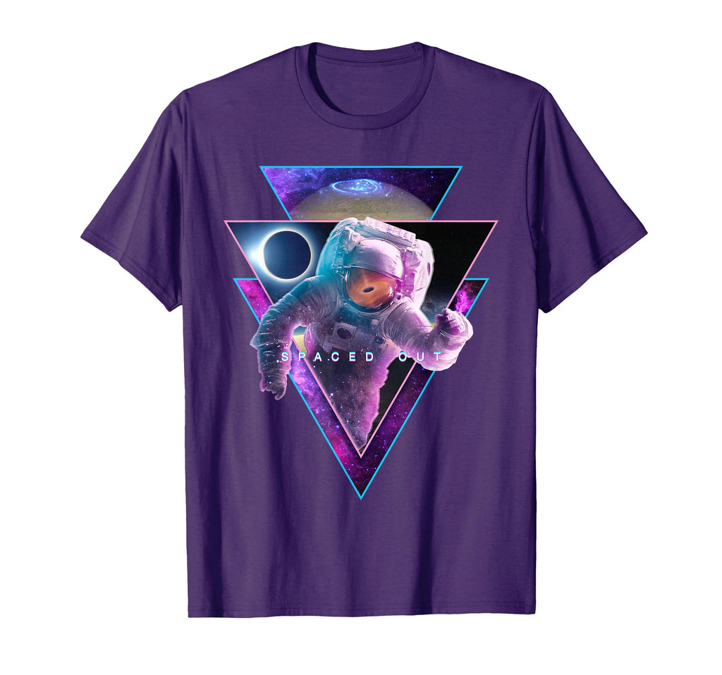 Astronaut Spaced Out Aesthetic Vaporwave T-Shirt - Novelty Apparel Unisex - T-Shirt, Sweatshirt, Hoodie