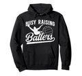 Raising Ballers Water Polo Dad Water Hoodie - Trendy Graphic for Adults - T-Shirt, Sweatshirt, Hoodie