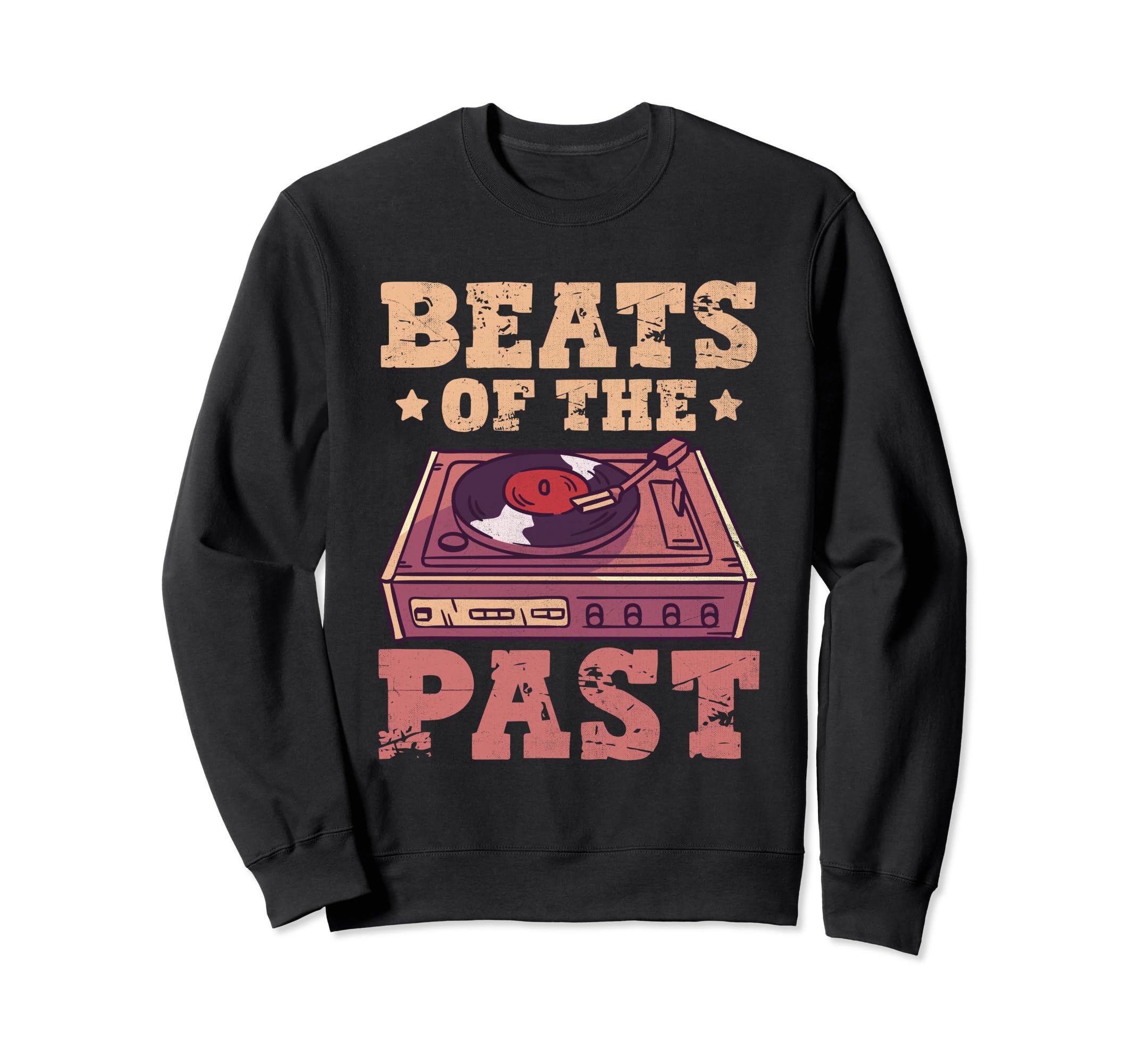 Funny Old School Dj Equipment Sweatshirt - Custom Art Print for Adults - T-Shirt, Sweatshirt, Hoodie