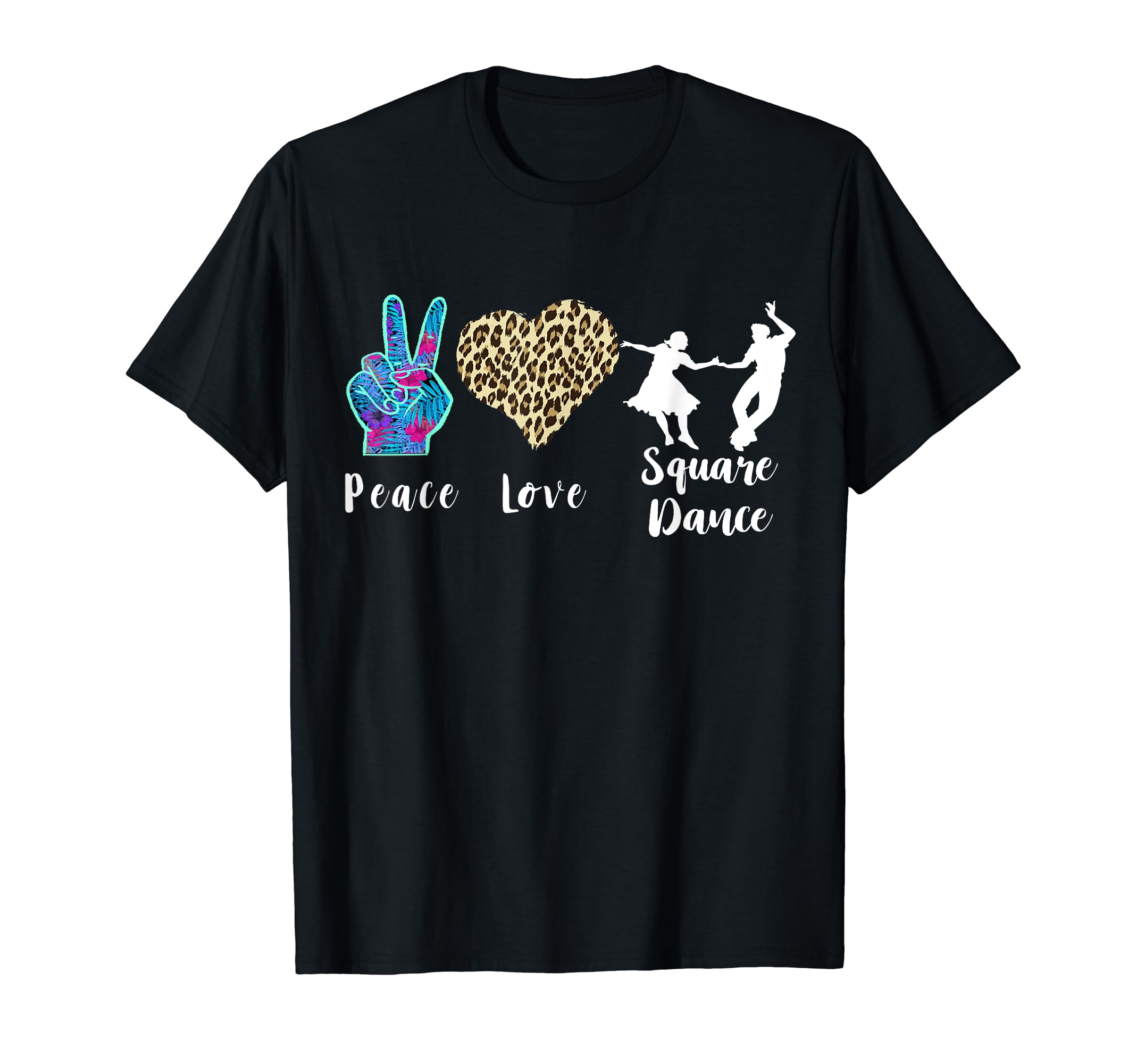 Square Dancer Square Dancing Love T-Shirt - Custom Art Print Men Women - T-Shirt, Sweatshirt, Hoodie