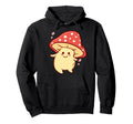 Kawaii Anime Mushroom Fly Agaric Hoodie - Fun Novelty Design for Adults - T-Shirt, Sweatshirt, Hoodie