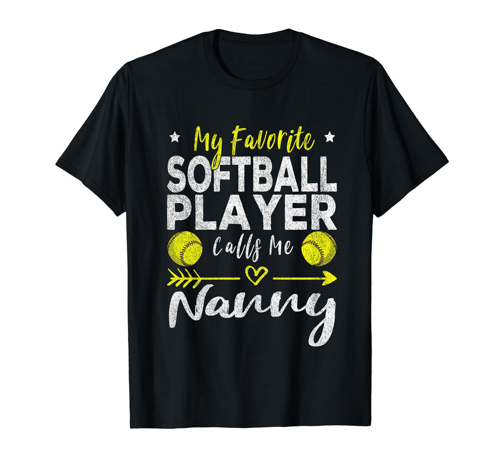 My Favorite Softball Player Calls Me T-Shirt - Aesthetic Graphic Unisex - T-Shirt, Sweatshirt, Hoodie