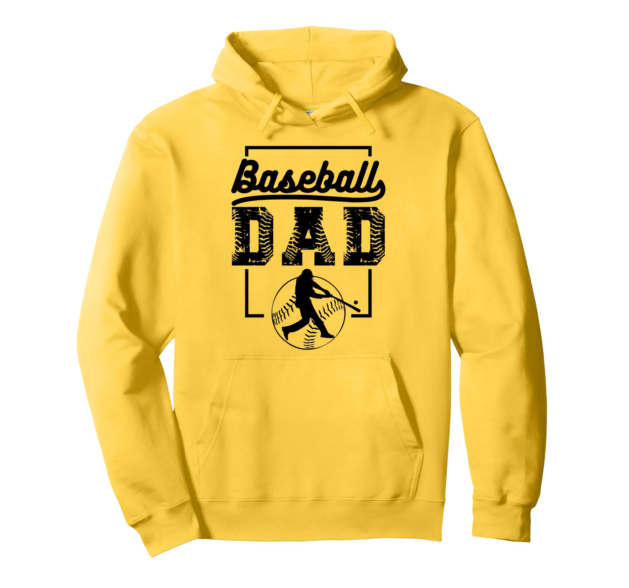 Baseball Dad Hoodie - Novelty Apparel Unisex - T-Shirt, Sweatshirt, Hoodie