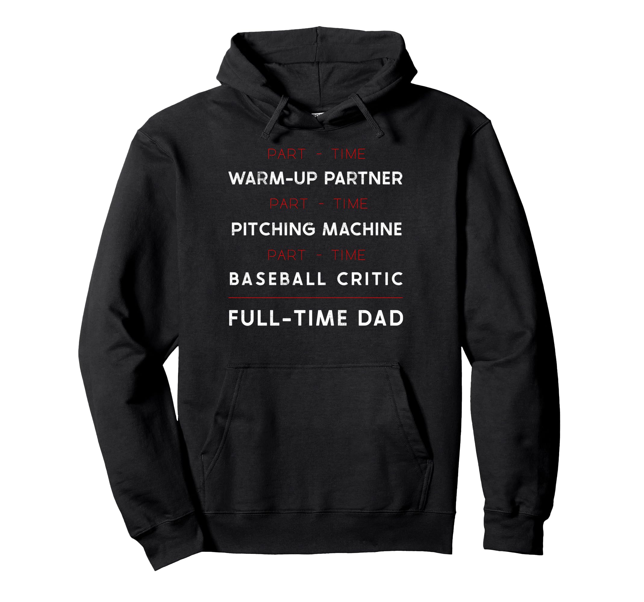 Warm Up Partner Pitching Machine Hoodie - Novelty Apparel Men Women - T-Shirt, Sweatshirt, Hoodie