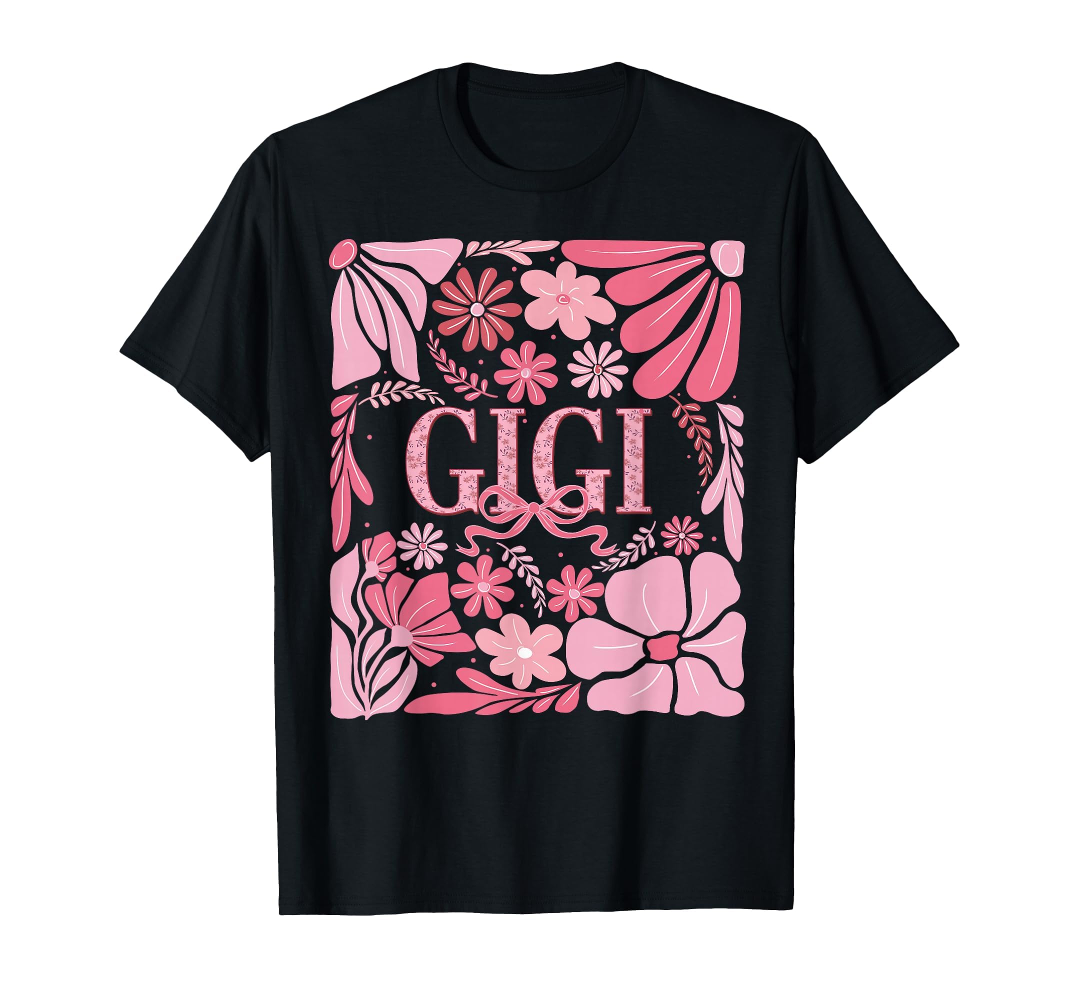 Floral Gigi Coquette Boho Grandma T-Shirt - Streetwear Style Unisex - T-Shirt, Sweatshirt, Hoodie