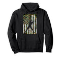 Baseball Us Camouflage Flag Baseball Hoodie - Custom Art Print Men Women - T-Shirt, Sweatshirt, Hoodie