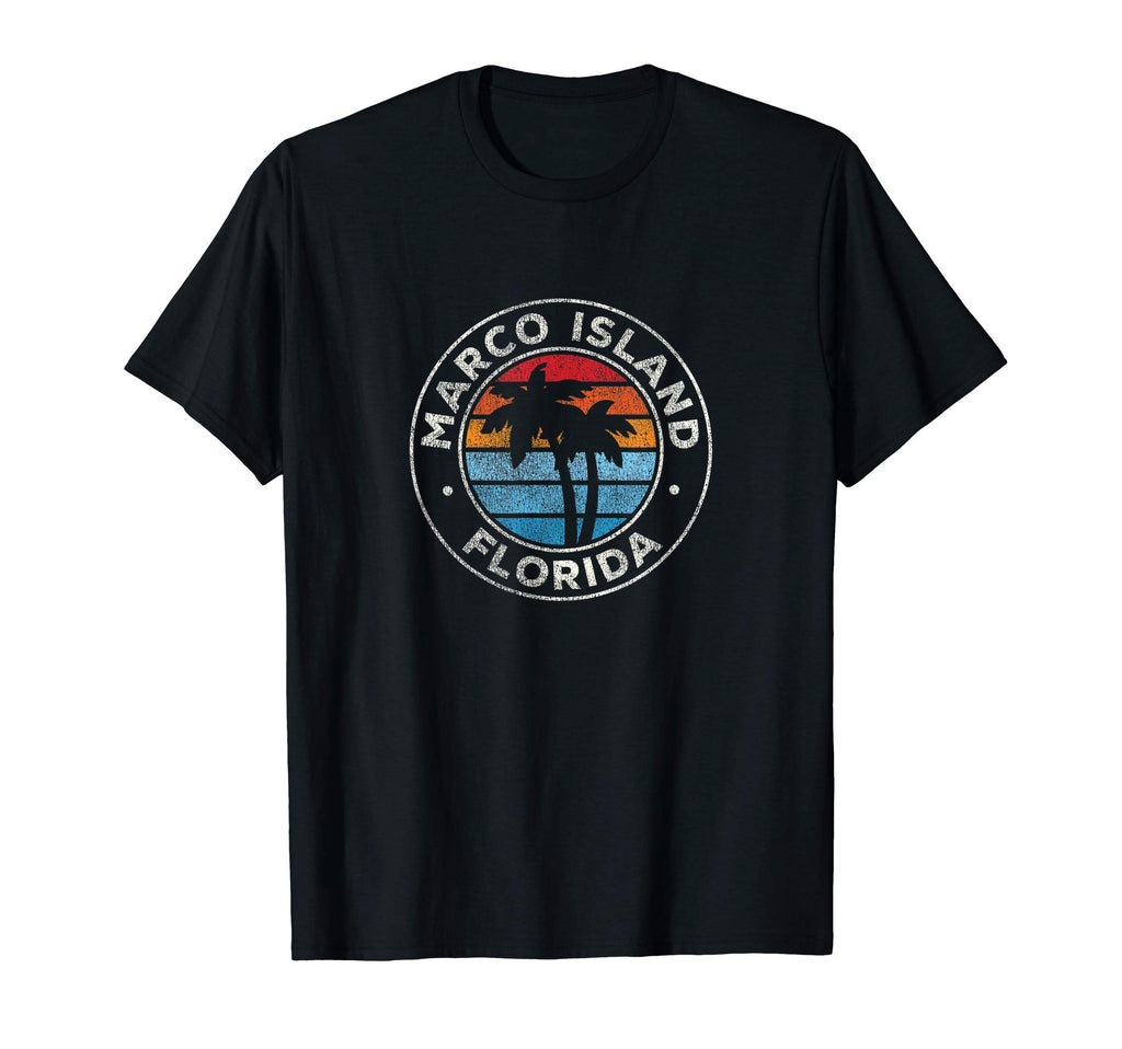 Marco Island Florida Fl 70S T-Shirt - Streetwear Style Unisex - T-Shirt, Sweatshirt, Hoodie