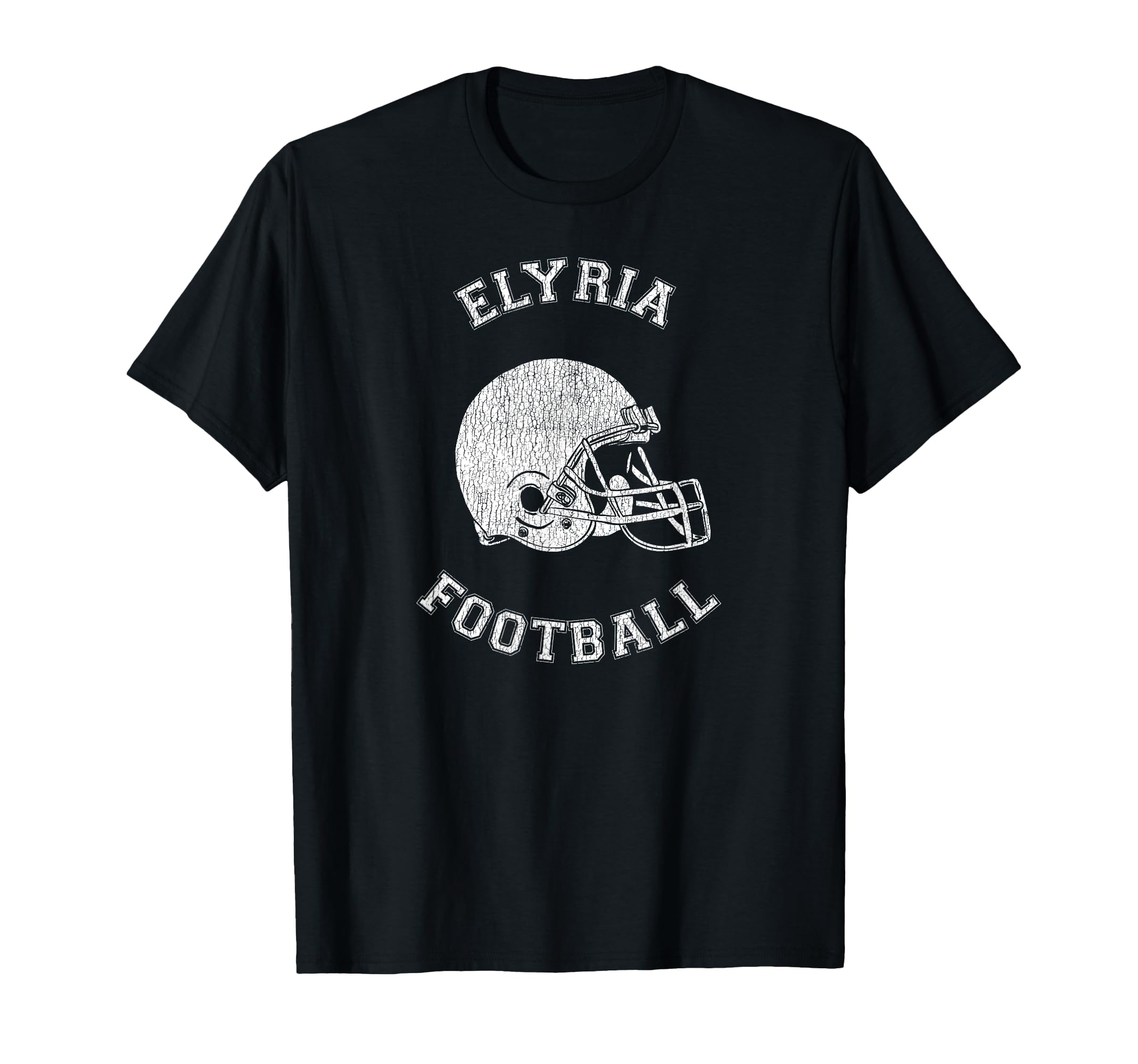 Elyria Football Distressed 1980S P E T-Shirt - Graphic Print for Adults - T-Shirt, Sweatshirt, Hoodie