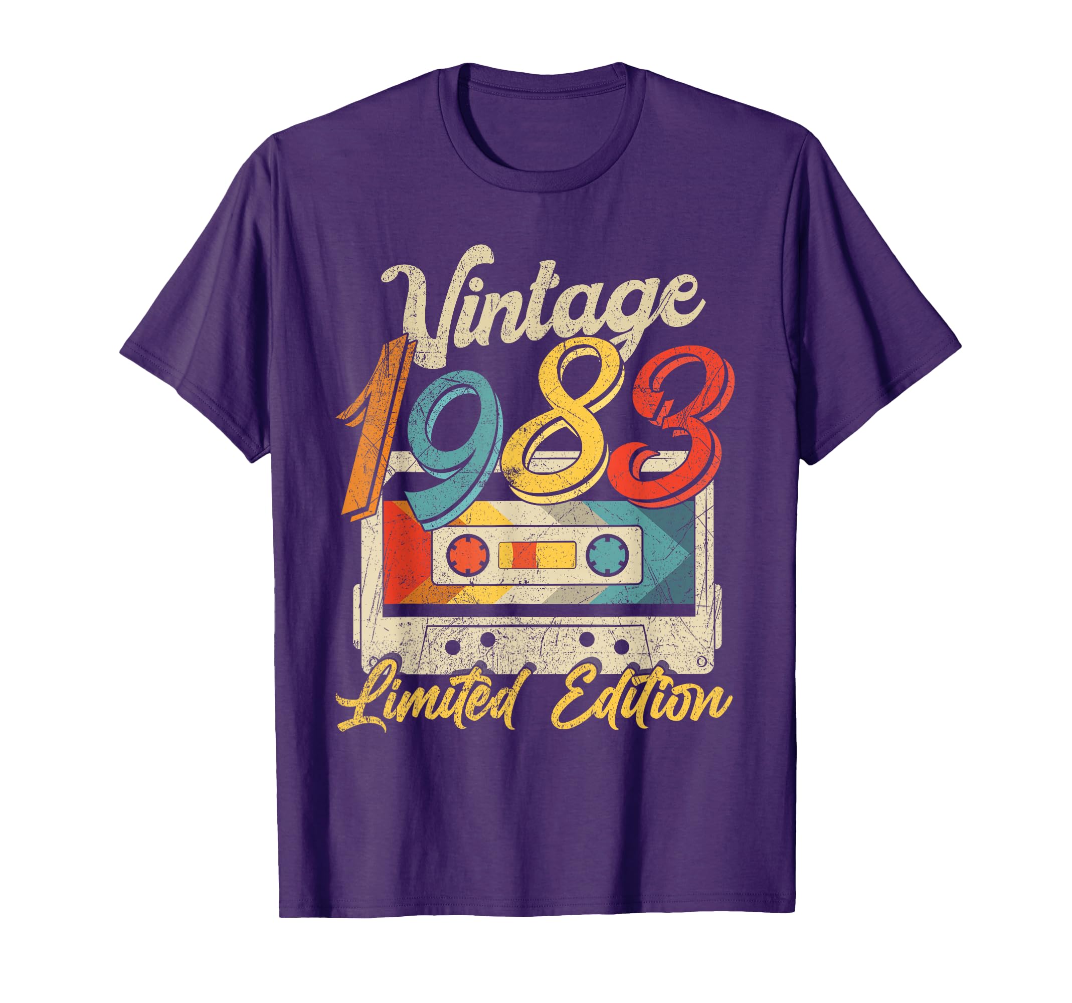 1983 Years Old 1983 Cassette Tape T-Shirt - Fun Novelty Design Unisex - T-Shirt, Sweatshirt, Hoodie