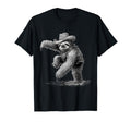 Sloth Cowboy Rodeo Cowgirl Western T-Shirt - Aesthetic Graphic Unisex - T-Shirt, Sweatshirt, Hoodie