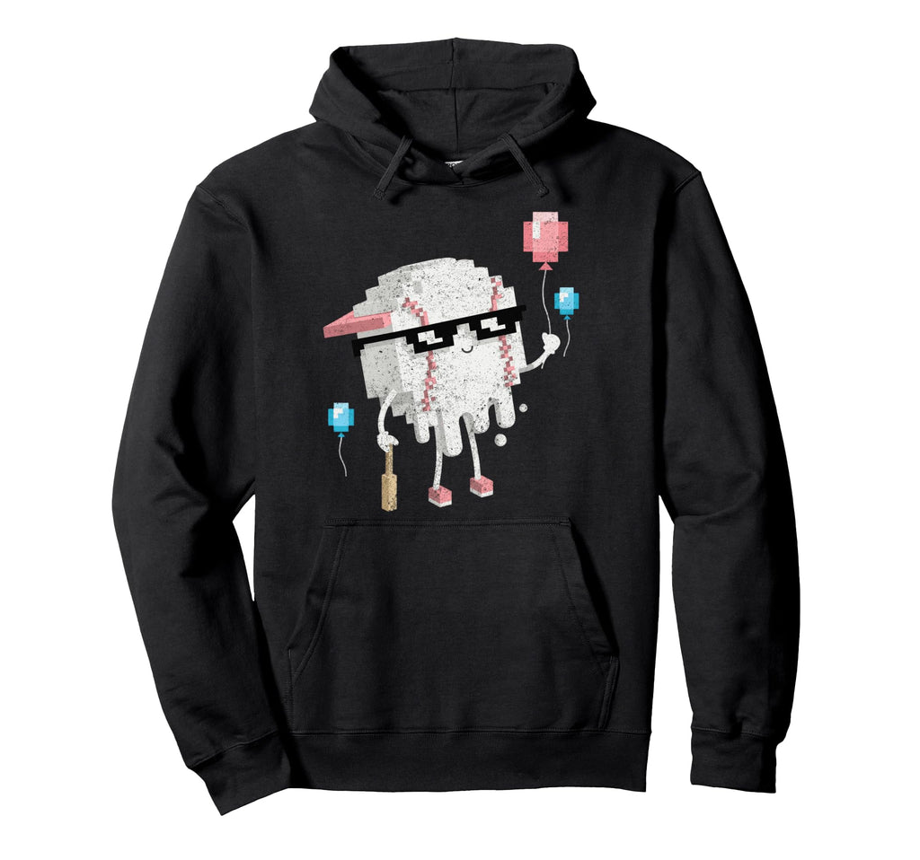 Baseball Drip Gamer Gifts T-Shirt - Minimalist Print Men Women - T-Shirt, Sweatshirt, Hoodie