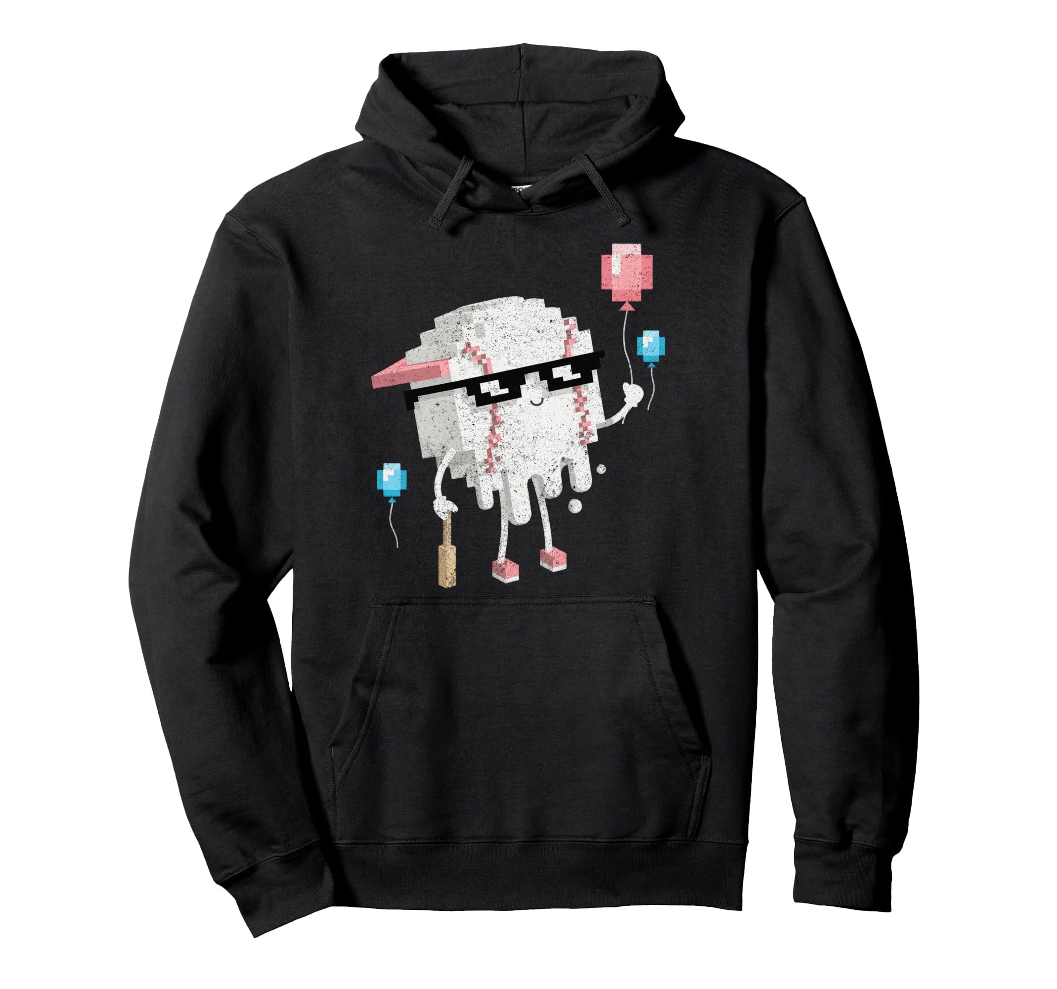 Baseball Drip Gamer Gifts T-Shirt - Minimalist Print Men Women - T-Shirt, Sweatshirt, Hoodie