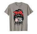 Aunt Life Messy Bun Hair Funny T-Shirt - Aesthetic Graphic Men Women - T-Shirt, Sweatshirt, Hoodie