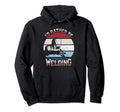 Id Rather Be Welding Mens Sunset Hoodie - Fun Novelty Design for Adults - T-Shirt, Sweatshirt, Hoodie