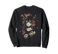 Anime Horror Aesthetic Soft Grunge Sweatshirt - Trendy Graphic Unisex - T-Shirt, Sweatshirt, Hoodie