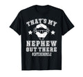 My Nephew Baseball Catcher Uncle T-Shirt - Minimalist Print for Adults - T-Shirt, Sweatshirt, Hoodie