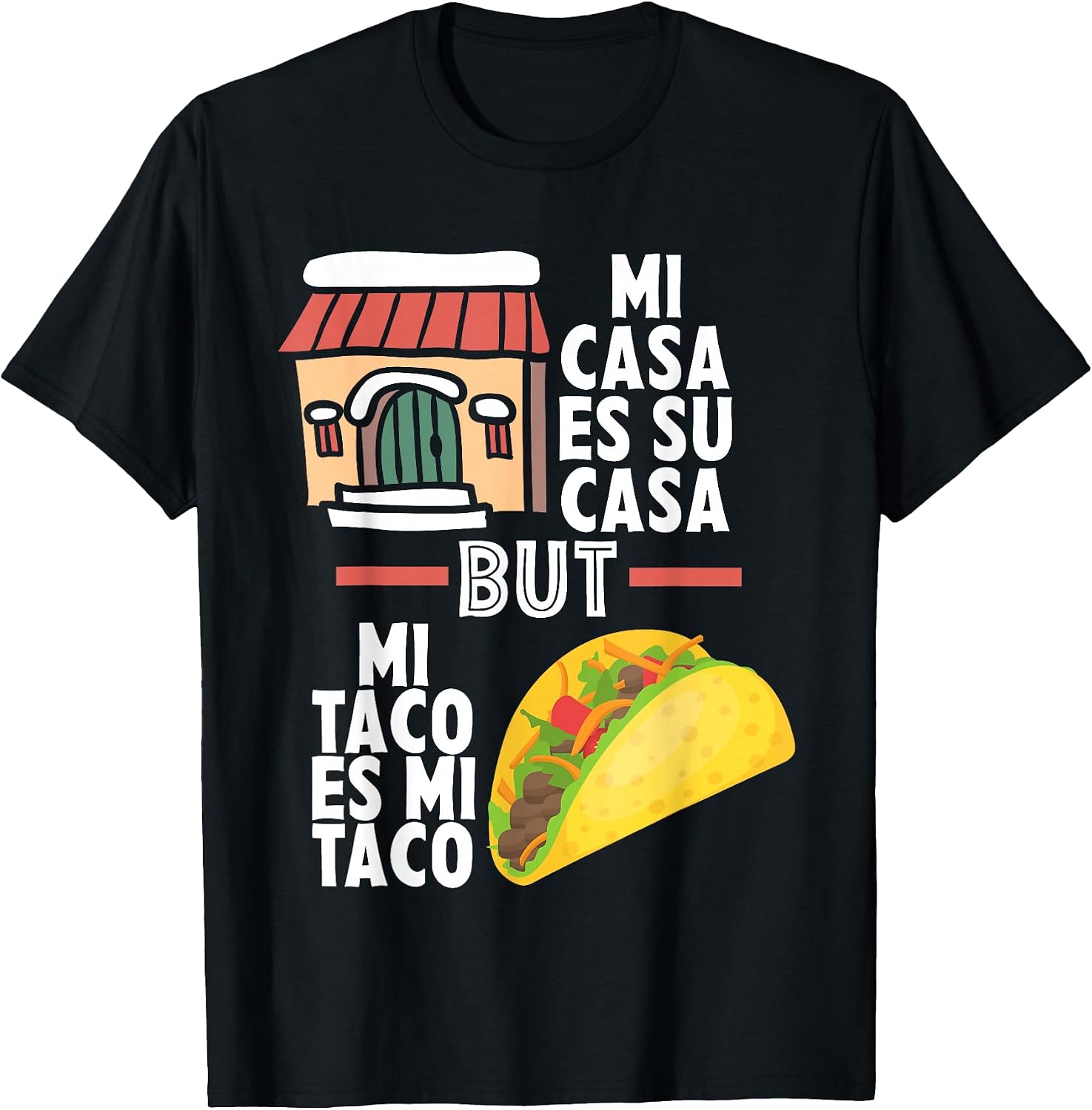 Mexican Cuisine Taco Party Piñata Hit Foodie Jokes - Adult & Kids T-Shirts, Sweatshirts & Hoodies apparel design preview 1