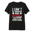 Mens My Grandson Has Baseball T-Shirt - Casual Everyday Wear Unisex - T-Shirt, Sweatshirt, Hoodie