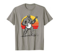 Eighties Bigfoot Banjo Sunset T-Shirt - Casual Everyday Wear for Adults - T-Shirt, Sweatshirt, Hoodie
