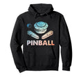 Pinball Funny Pinballer Machine Hoodie - Casual Everyday Wear for Adults - T-Shirt, Sweatshirt, Hoodie