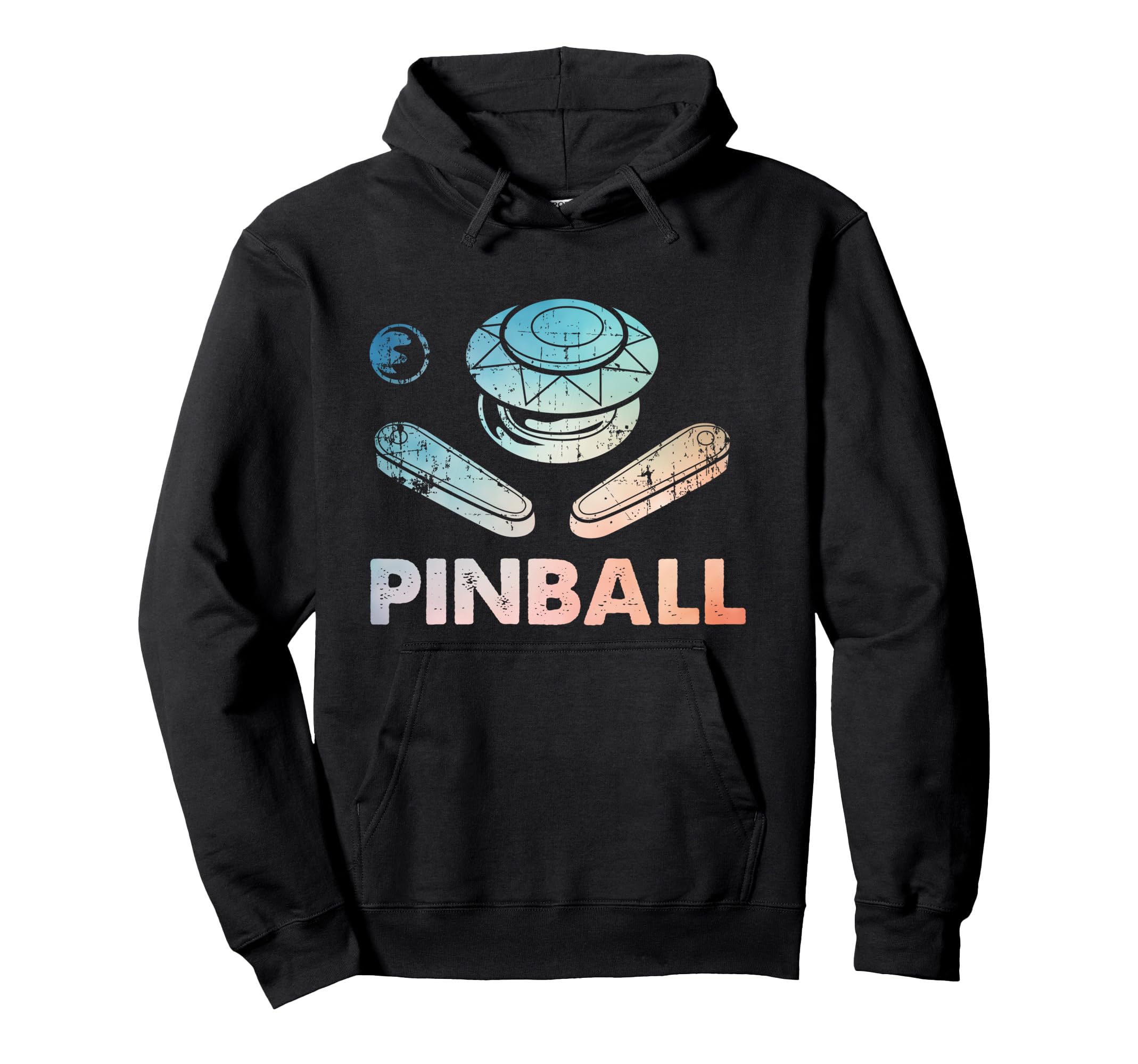 Pinball Funny Pinballer Machine Hoodie - Casual Everyday Wear for Adults - T-Shirt, Sweatshirt, Hoodie