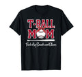 T Ball Mom Fueled Snacks And Chaos T-Shirt - Fun Novelty Design Unisex - T-Shirt, Sweatshirt, Hoodie