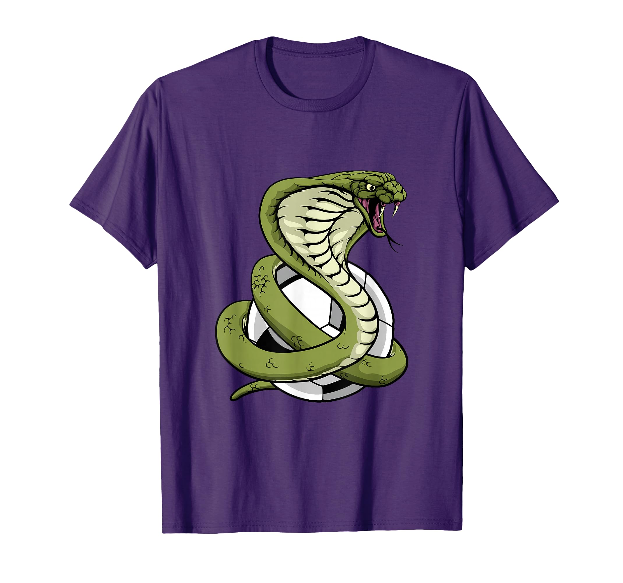 Cobra Snake Soccer Football Animal Team T-Shirt - Trendy Graphic Unisex - T-Shirt, Sweatshirt, Hoodie