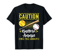 Ballers Annie Funny Baseball T-Shirt - Casual Everyday Wear for Adults - T-Shirt, Sweatshirt, Hoodie