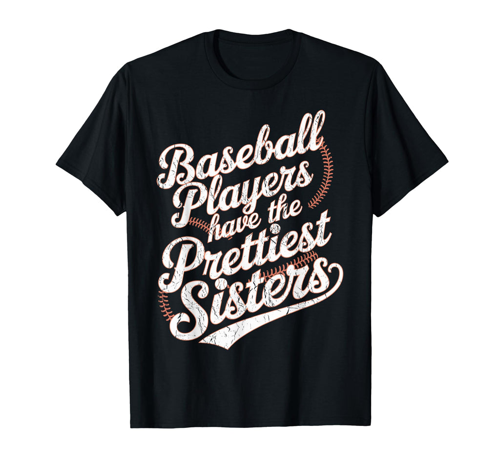 Baseball Sister Baseball Players T-Shirt - Minimalist Print for Adults - T-Shirt, Sweatshirt, Hoodie