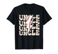 Lightning Groovy Proud Baseball Uncle T-Shirt - Trendy Graphic Unisex - T-Shirt, Sweatshirt, Hoodie