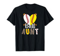 Ball Aunt Heart Softball Baseball Aunt T-Shirt - Streetwear Style Men Women - T-Shirt, Sweatshirt, Hoodie