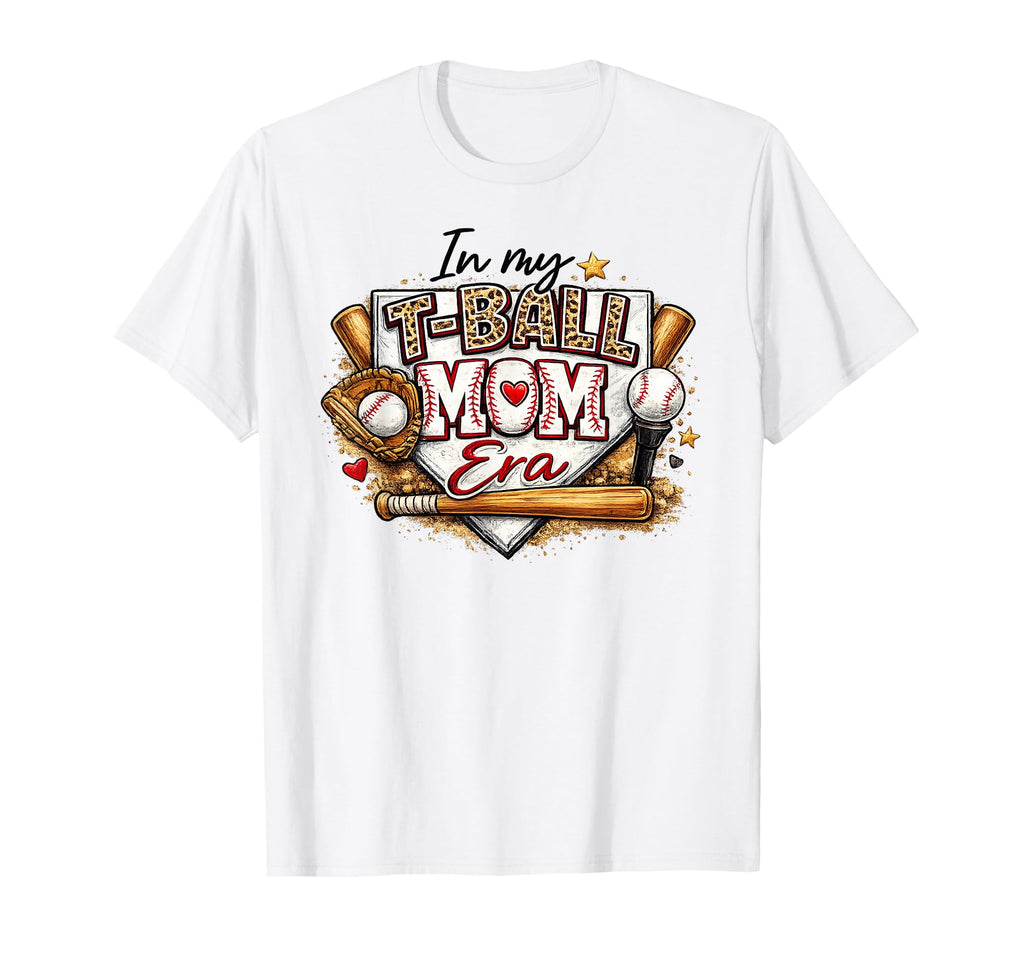 My Ball Mom Era Baseball Mama Mom T-Shirt - Graphic Print Men Women - T-Shirt, Sweatshirt, Hoodie