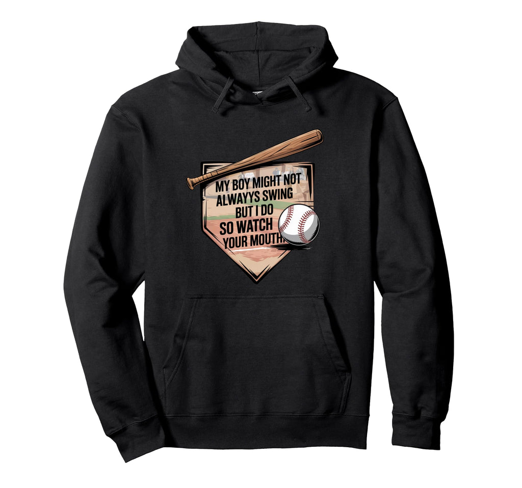 Baseball Mom Baseball Parent Pride Sports Hoodie - Minimalist Print Unisex - T-Shirt, Sweatshirt, Hoodie