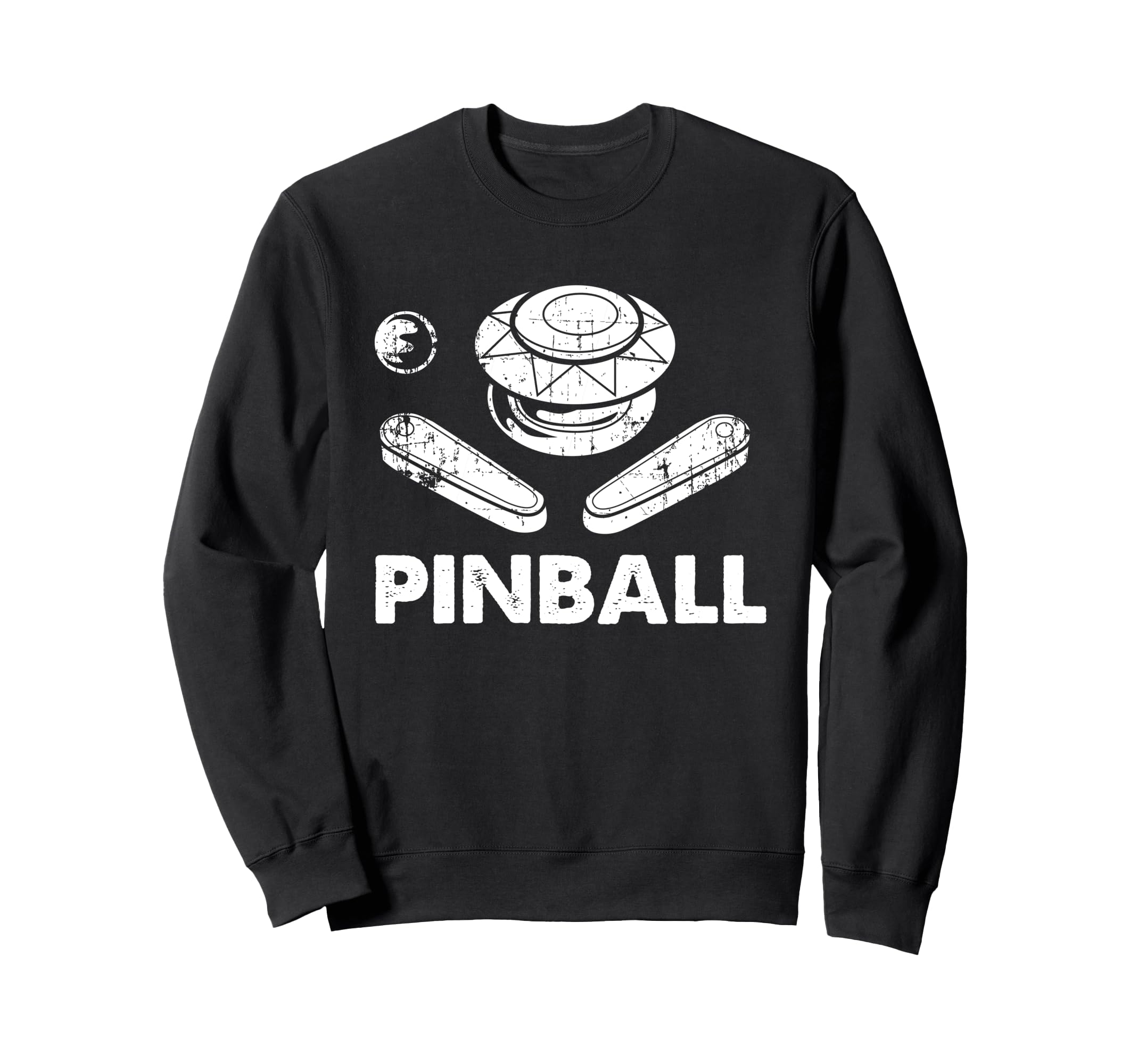 Pinball Funny Pinballer Machine Sweatshirt - Novelty Apparel for Adults - T-Shirt, Sweatshirt, Hoodie