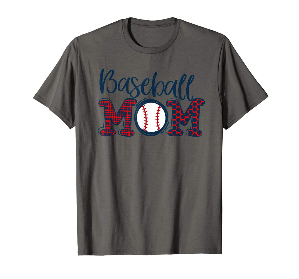 T Shirts Baseball Mom T-Shirt - Novelty Apparel for Adults - T-Shirt, Sweatshirt, Hoodie