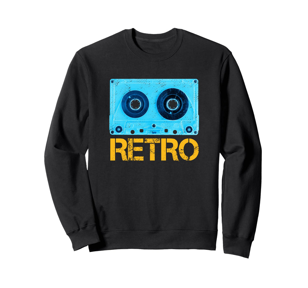 Tape Cassette Nerds Sweatshirt - Custom Art Print Men Women - T-Shirt, Sweatshirt, Hoodie