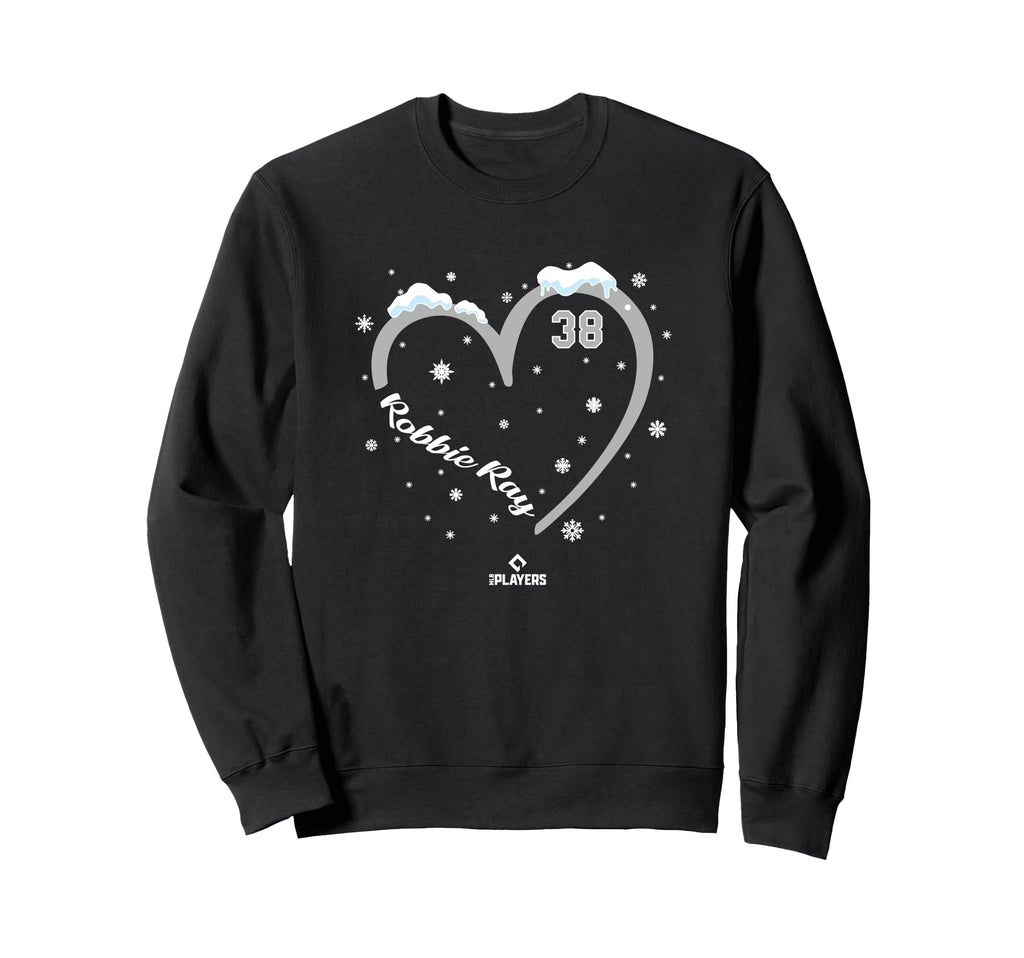 Robbie Ray Heart Toronto Baseball Sweatshirt - Streetwear Style Men Women - T-Shirt, Sweatshirt, Hoodie