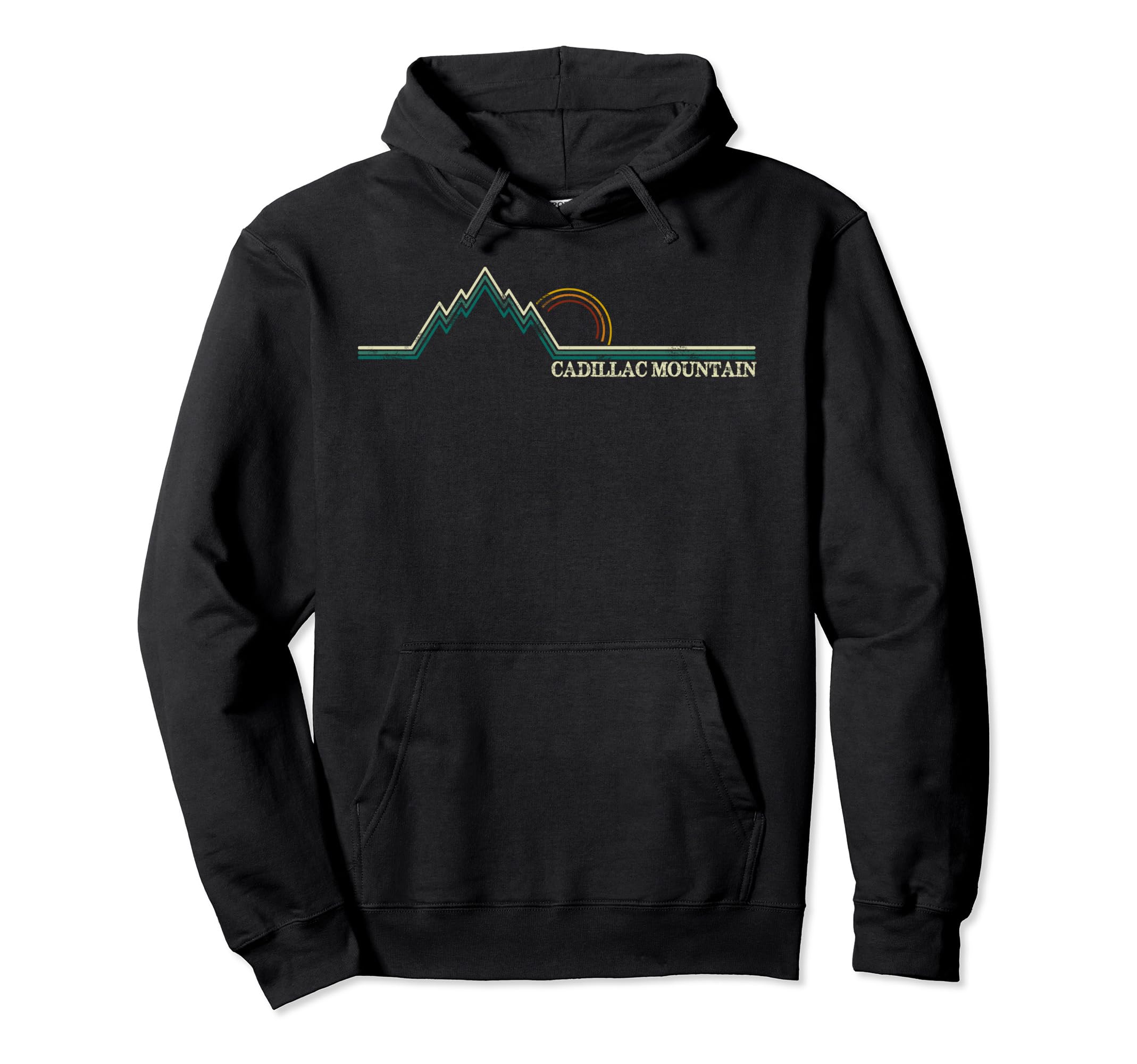 Cadillac Mountain Acadia National Park Hoodie - Graphic Print Men Women - T-Shirt, Sweatshirt, Hoodie