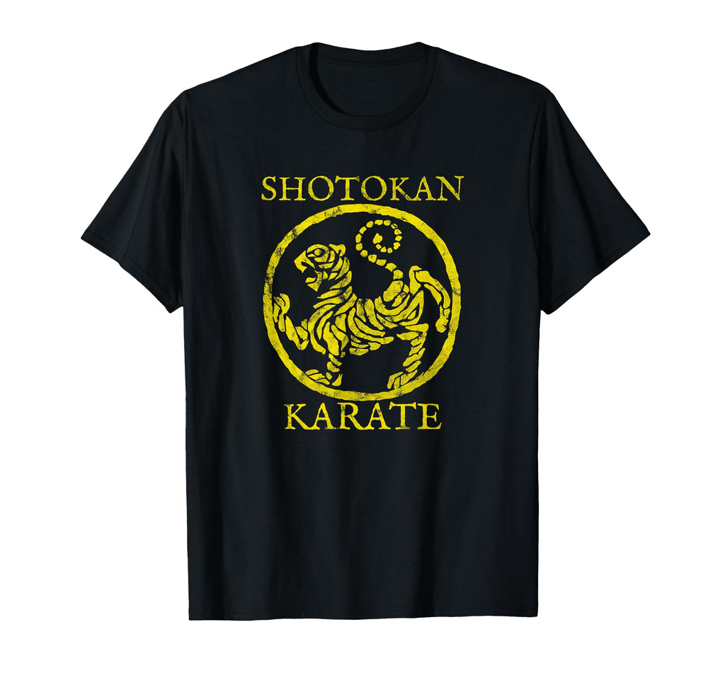Shotokan Karate Distressed Karate T-Shirt - Fun Novelty Design for Adults - T-Shirt, Sweatshirt, Hoodie