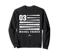 Maikel Franco Flag Baltimore Sweatshirt - Trendy Graphic for Adults - T-Shirt, Sweatshirt, Hoodie