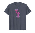 Neon Flamingo 80S 90S Vaporwave Tees T-Shirt - Minimalist Print Men Women - T-Shirt, Sweatshirt, Hoodie