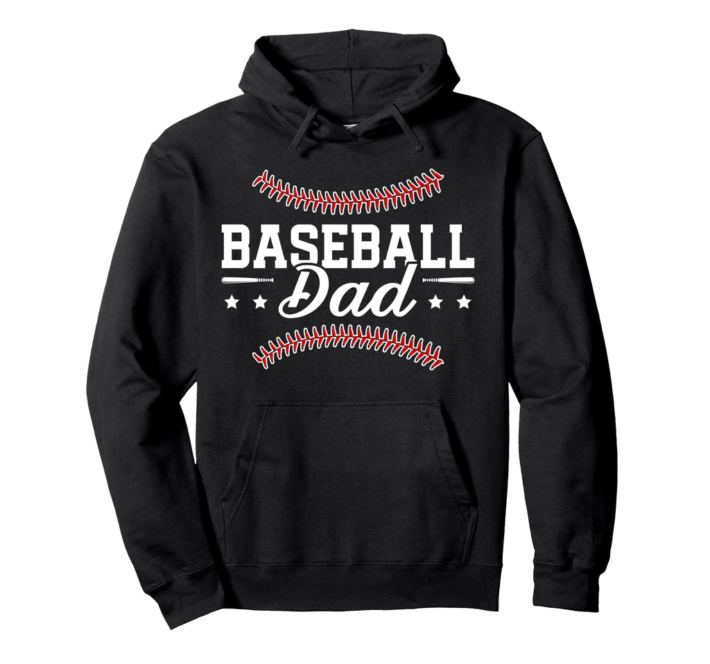 Baseball Dad Baseball Player Father Hoodie - Custom Art Print for Adults - T-Shirt, Sweatshirt, Hoodie