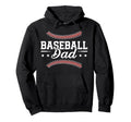 Baseball Dad Baseball Player Father Hoodie - Custom Art Print for Adults - T-Shirt, Sweatshirt, Hoodie
