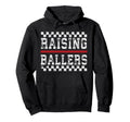Baseball Player Raising Ballers Game Day Hoodie - Minimalist Print Unisex - T-Shirt, Sweatshirt, Hoodie