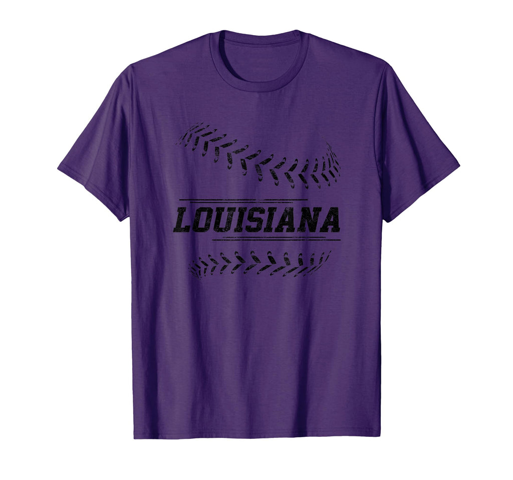 Louisiana Baseball State Pride Team T-Shirt - Aesthetic Graphic Men Women - T-Shirt, Sweatshirt, Hoodie